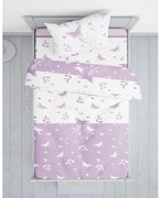 Πάπλωμα Παιδικό Βαλέρια (Σετ 2τμχ) Lila Viopros Single 160x240cm 100% Βαμβάκι