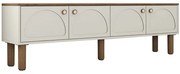 Έπιπλο Τηλεόρασης Bohem 845HCT3113 180x35x53cm Cream-Oak