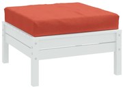 vidaXL Μαξιλάρι Παλέτας Κόκκινο 60x60x9,5 εκ. Ύφασμα