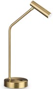 Φωτιστικό Επιτραπέζιο Easy 295541 12,7x26x46cm Led 250lm 3,5W 3000K Brass Ideal Lux