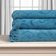 Πετσέτα Χεριών (40x60) Silk Fashion Alicia 520gsm Πετρόλ