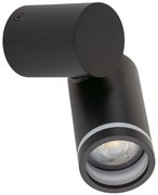 Φωτιστικό Τοίχου - Απλίκα Jet 5349 Φ5,5x12x11,5cm 1xGu10 10W Black TK Lighting