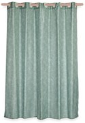 Κουρτίνα Μπάνιου Dazier Frosty Green Nef-Nef Homeware 180Πx180Υ Πολυέστερ