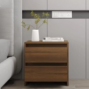 Κομοδίνο Καφέ Δρυς 45 x 34,5 x 44,5 εκ. από Μοριοσανίδα 813042