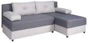 Γωνιακός Καναπές Romeo Fylliana Γκρί 202x137x88 εκ. 202x137x88 εκ.