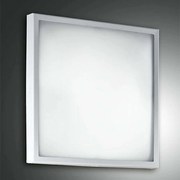 Φωτιστικό Οροφής - Πλαφονιέρα Led Osaka Led 3565-61-102 White Fabas Luce Μέταλλο,Γυαλί