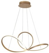 Κρεμαστό Φωτιστικό Οροφής LUNA 56W 4000K Αλουμίνιο LED Sunlight-LUNA-GD-Χρυσό LUNA-GD