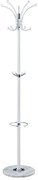 Καλόγερος Nicolo 226-000003 Φ37x175cm White Μέταλλο
