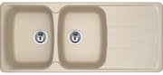 Franke Antea AZG 621 Beige Γρανιτένιος Νεροχύτης 90cm
