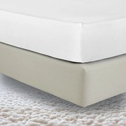 Σεντόνι με λάστιχο Jersey 160x200+40 Pure White 5510130