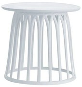 Τραπεζάκι Saba White Ε382,1 D.50x45cm