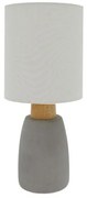 Επιτραπέζιο Φωτιστικό Insight Pakoworld Ε27 Γκρι Φ22,8X50,8 εκ 009-000116 Pakoworld 009-000116 Γκρι