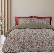Σεντόνια Happy 9587 (Σετ 3τμχ) Multi Das Home Μονό 170x260cm 100% Cotton