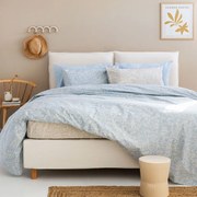 Σεντόνια FL6233 (Σετ 3τμχ) Blue Palamaiki Μονό 170x260cm 100% Cotton