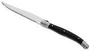 ANTIQUE CUT ΜΑΧΑΙΡΙ STEAK ΜΑΥΡΗ ΛΑΒΗ - NEW BLADE- SS420 1,5MM 23EK | Συσκευασία 12 τμχ