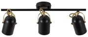 Φωτιστικό Οροφής - Spot Lotus 3 50120103 E14 45,5x20cm Black-Brass Nordlux