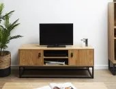 HOME DECO FACTORY ΕΠΙΠΛΑ ΤΗΛΕΌΡΑΣΗΣ MEUBLE TV BOIS ET METAL ABBOTT M1 HD6626 0/0/0 NEOPORTAL-3664944183402