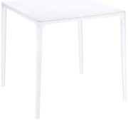 Τραπέζι Thermoplastic Injection Mango 72x72 Λευκό