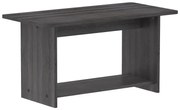 Τραπέζι Kumba pakoworld σε ανθρακί-wenge απόχρωση 80x40x42εκ