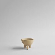 Duck Κεραμικό Διακοσμητικό Μπολ Mini Μπεζ L12xW12xH9cm 101 COPENHAGEN