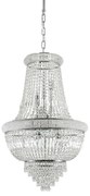 Φωτιστικό Οροφής Dubai 215969 52x98/190cm 10xE14 40W Chrome Ideal Lux