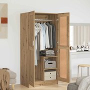 vidaXL Ντουλάπι artisian oak 82.5 x 51.5 x 180 εκ. Επεξεργασμένο ξύλο