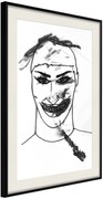 Αφίσα - Scary Clown - 40x60 - Μαύρο - Με πασπαρτού