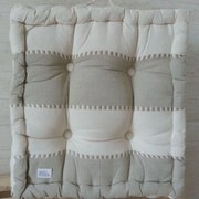 Μαξιλάρι Δαπέδου 50x50x8 Natural Home RPM1- Μπεζ