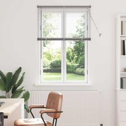 vidaXL Ρολό Παραθύρου με κουρτίνες Ασημί 80 x 130 εκ Αλουμίνιο