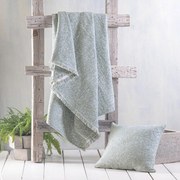 Ριχτάρι Kober Grey Ρυθμός Πολυθρόνα 160x180cm Chenille,Cotton,Polyester