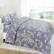 Σεντόνια 829 Με Λάστιχο (Σετ 3τμχ) Grey Viopros Μονό Cotton-Polyester