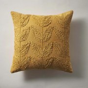 Διακοσμητική Μαξιλαροθήκη (45x45) Gofis Home Eleanor Leaf Yellow 172/04