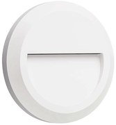 Φωτιστικό Τοίχου - Απλίκα SLIM02NW Φ15x2,7cm Led 100lm 1,5W 3000K White Aca