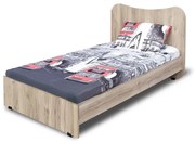 ΧΕΡΙ ΞΥΛΟ ΚΡΕΒΑΤΙ OVAL - 1A (ΙΣΙΟ ΠΟΔΑΡΙΚΟ) ΓΙΑ ΣΤΡΩΜΑ 90cm x 200cm  - ΚΩΔ.13-10a1