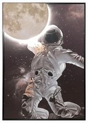 Πίνακας σε καμβά Mallo Inart με πλαίσιο 70x3.5x100εκ