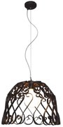 Φωτιστικό Οροφής Lewis HL-3586-1APXL 77-4005 50x50x100cm 1xE27 60W Bronze Homelighting