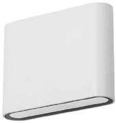 Απλίκα Φωτιστικό Τοίχου Led Αλουμίνιο Slim H9 Φ11,5 ForLight-PX-0433-BLA-Λευκό PX-0433-BLA