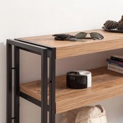 Κονσόλα Atlas Megapap χρώμα atlantic pine 140x35x80εκ.