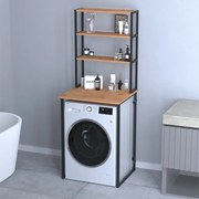ΕΠΙΠΛΟ ΠΛΥΝΤΗΡΙΟΥ BOBBY MEGAPAP ΧΡΩΜΑ PINE OAK 67X60X178ΕΚ.