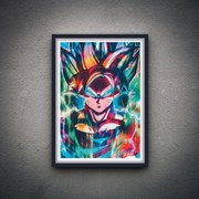 Πόστερ &amp; Κάδρο Son Goku AN032 21x30cm Εκτύπωση Πόστερ (χωρίς κάδρο)