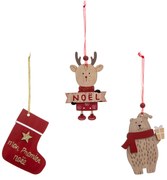Χριστουγεννιάτικα Στολίδια (Σετ 3τμχ) A-S First Christmas 184305