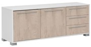 MATIS Κομότα για γραφείο Leonidas 2V3F Δρυς Λευκό Matis740162