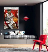 Πίνακας σε καμβά NBA Iverson KNV1006 30cm x 40cm