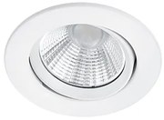 Σποτ Χωνευτό Στρογγυλό Λευκό Ματ 8xH5cm Led 5,5w 3000K 345lm Trio Lighting Pamir 650510131