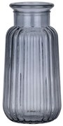 Βάζο Layla 35601 Φ11x22cm Grey GloboStar Glass