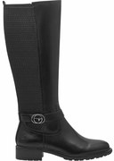 Μπότες ιππασίας με λάστιχο, από δέρμα