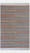 ΧΑΛΙ RIBELLA ΧΕΙΡΟΠΟΙΗΤΟ 600 BROWN - 133X190  NewPlan