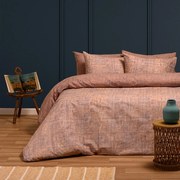 Σετ Σεντόνια Βαμβακερά King Size Με Λάστιχο 180x200+32εκ. Huan Lilac Ultra Line Melinen 20004159