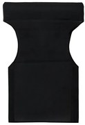 ΜΑΞΙΛΑΡΙ TEXTILENE 600gr/m2 2X1 ΜΑΥΡΟ ΓΙΑ ΠΟΛΥΘΡΟΝΑ ΣΚΗΝΟΘΕΤΗ HM5272.05 46.5Χ53Χ80Υεκ.