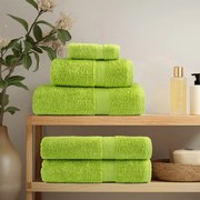 vidaXL Πετσέτες Προσώπου 2 pcs Λαχανί 15 x 21 cm Βαμβάκι